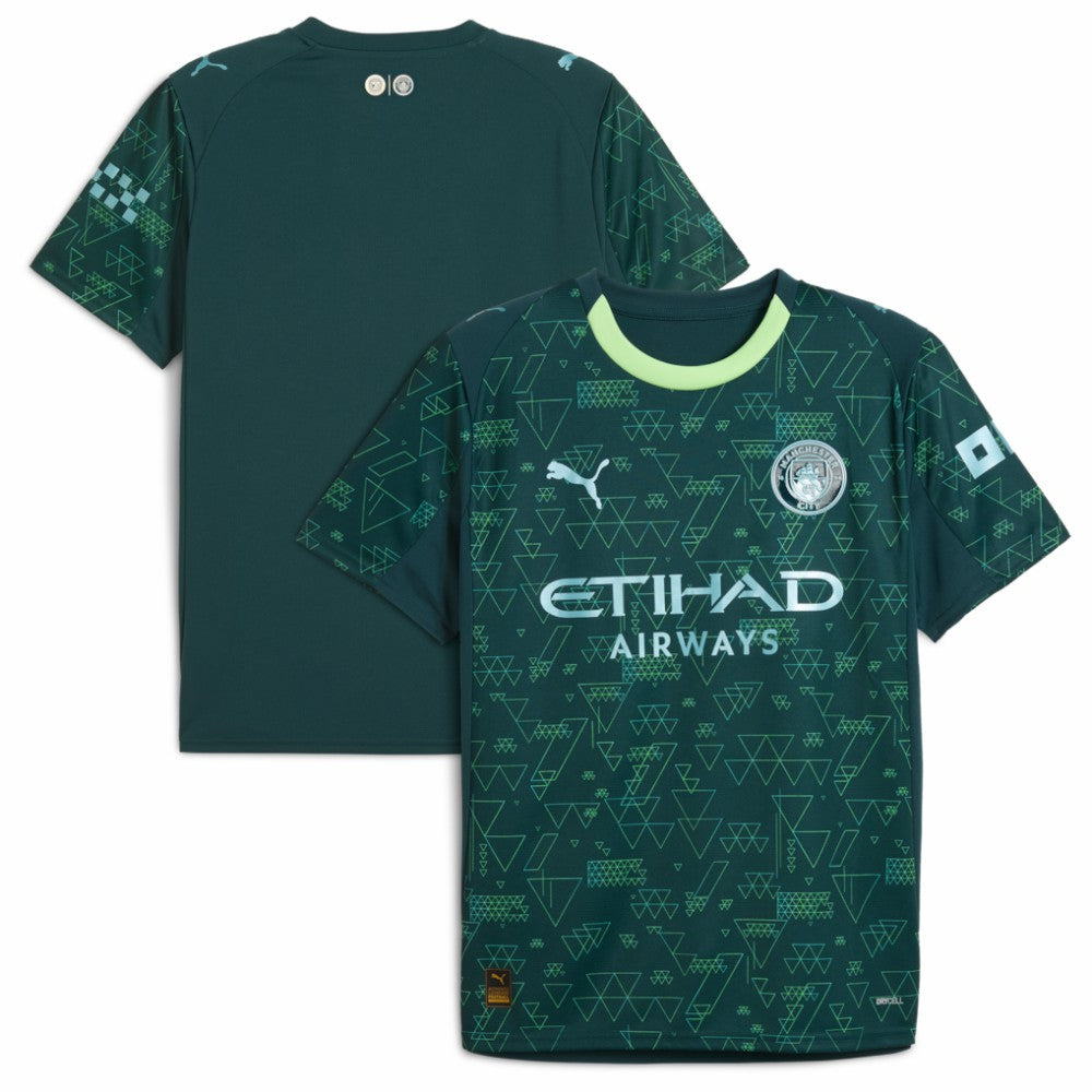 Manchester City x EA SPORTS FC 2025/26 Fourth Jersey Green | Puma Online