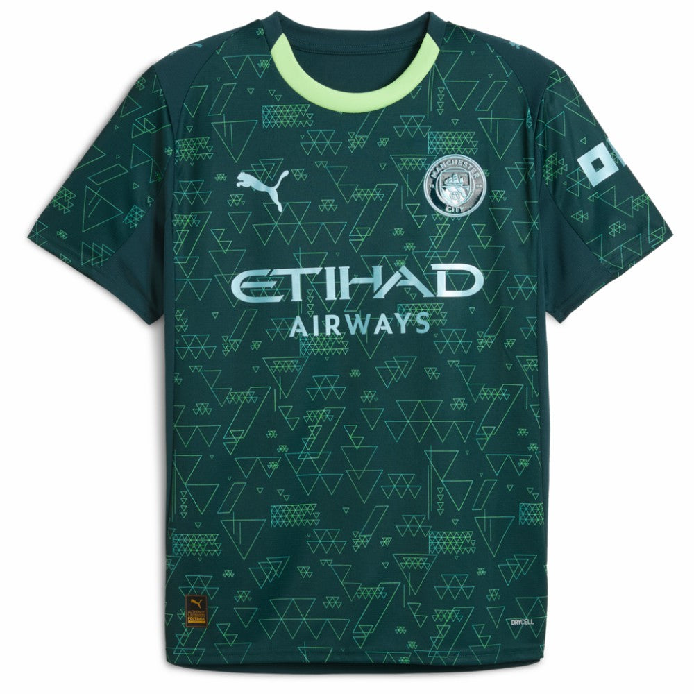Manchester City x EA SPORTS FC 2025/26 Fourth Jersey Green | Puma Online