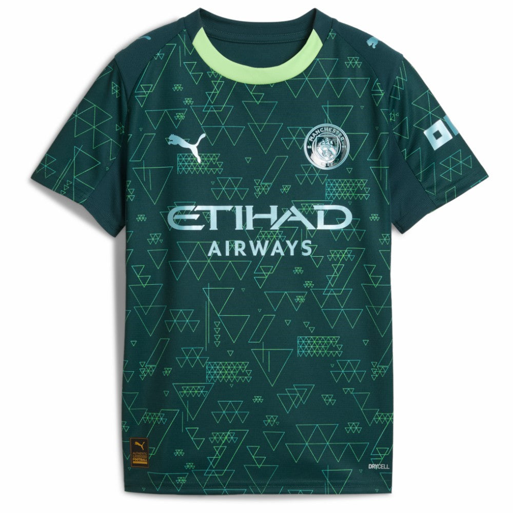 Manchester City x EA SPORTS FC Youth 2025/26 Fourth Jersey Green | Puma Online