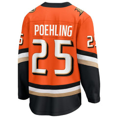 Ryan Poehling Anaheim Ducks Fanatics Home Breakaway Jersey - Orange - NHL