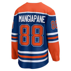 Andrew Mangiapane Edmonton Oilers Fanatics Home Breakaway Jersey - Royal - NHL