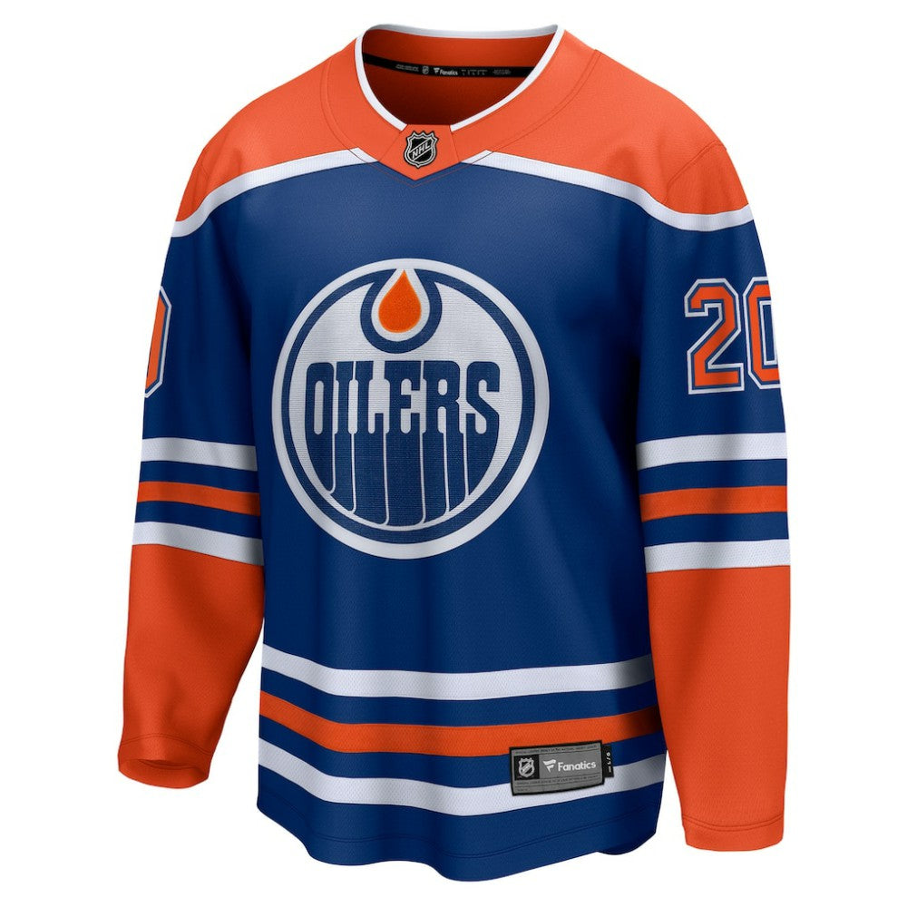 Curtis Lazar Edmonton Oilers Fanatics Home Breakaway Jersey - Royal - NHL