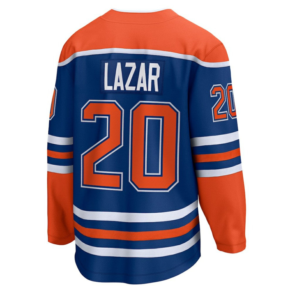 Curtis Lazar Edmonton Oilers Fanatics Home Breakaway Jersey - Royal - NHL
