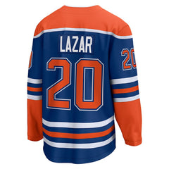 Curtis Lazar Edmonton Oilers Fanatics Home Breakaway Jersey - Royal - NHL