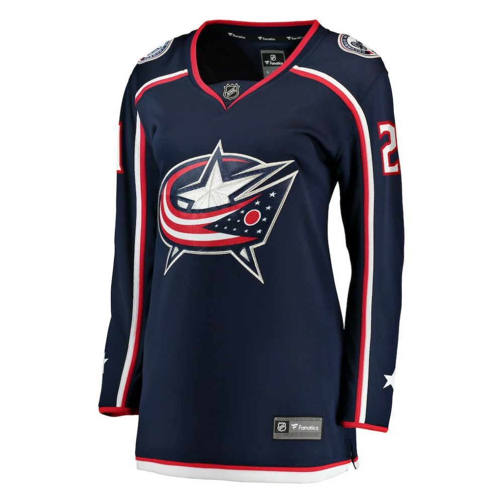 Isac Lundestrom Columbus Blue Jackets Fanatics Women's Home Breakaway Jersey - Navy - NHL