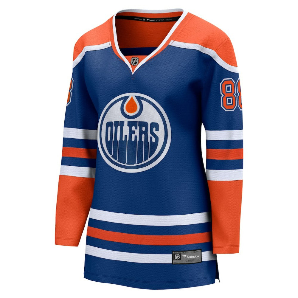 Andrew Mangiapane Edmonton Oilers Fanatics Women's Home Breakaway Jersey - Royal - NHL
