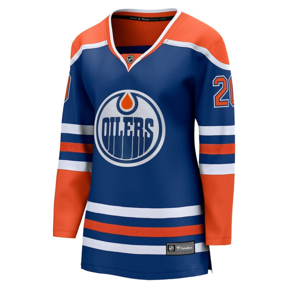 Curtis Lazar Edmonton Oilers Fanatics Women's Home Breakaway Jersey - Royal - NHL