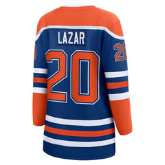 Curtis Lazar Edmonton Oilers Fanatics Women's Home Breakaway Jersey - Royal - NHL