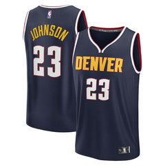 Cameron Johnson Denver Nuggets Youth Fast Break Replica Jersey Navy Icon Edition - NBA