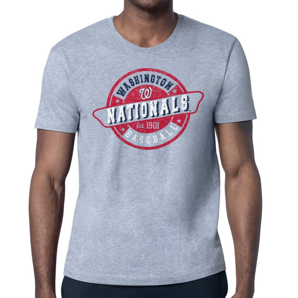 Washington Nationals Starter Route 66 Team Logo T-Shirt - MLB