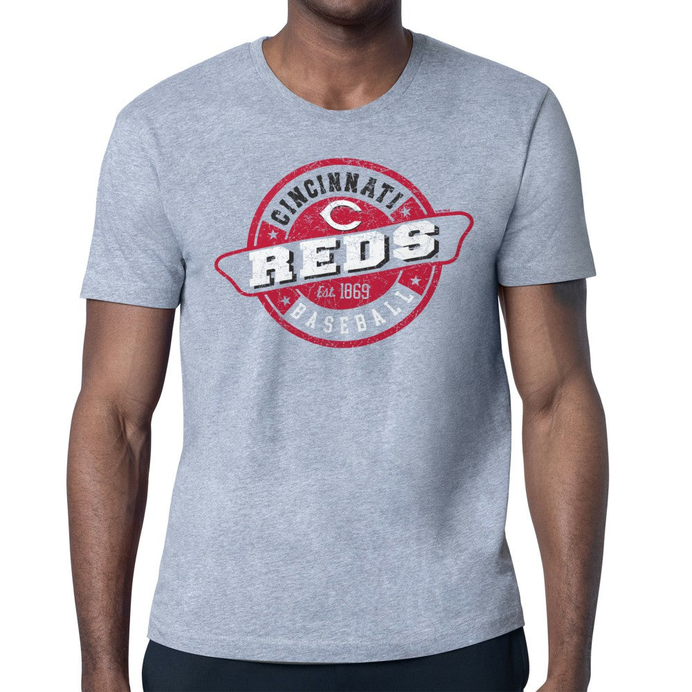 Cincinnati Reds Starter Route 66 Team Logo T-Shirt - MLB