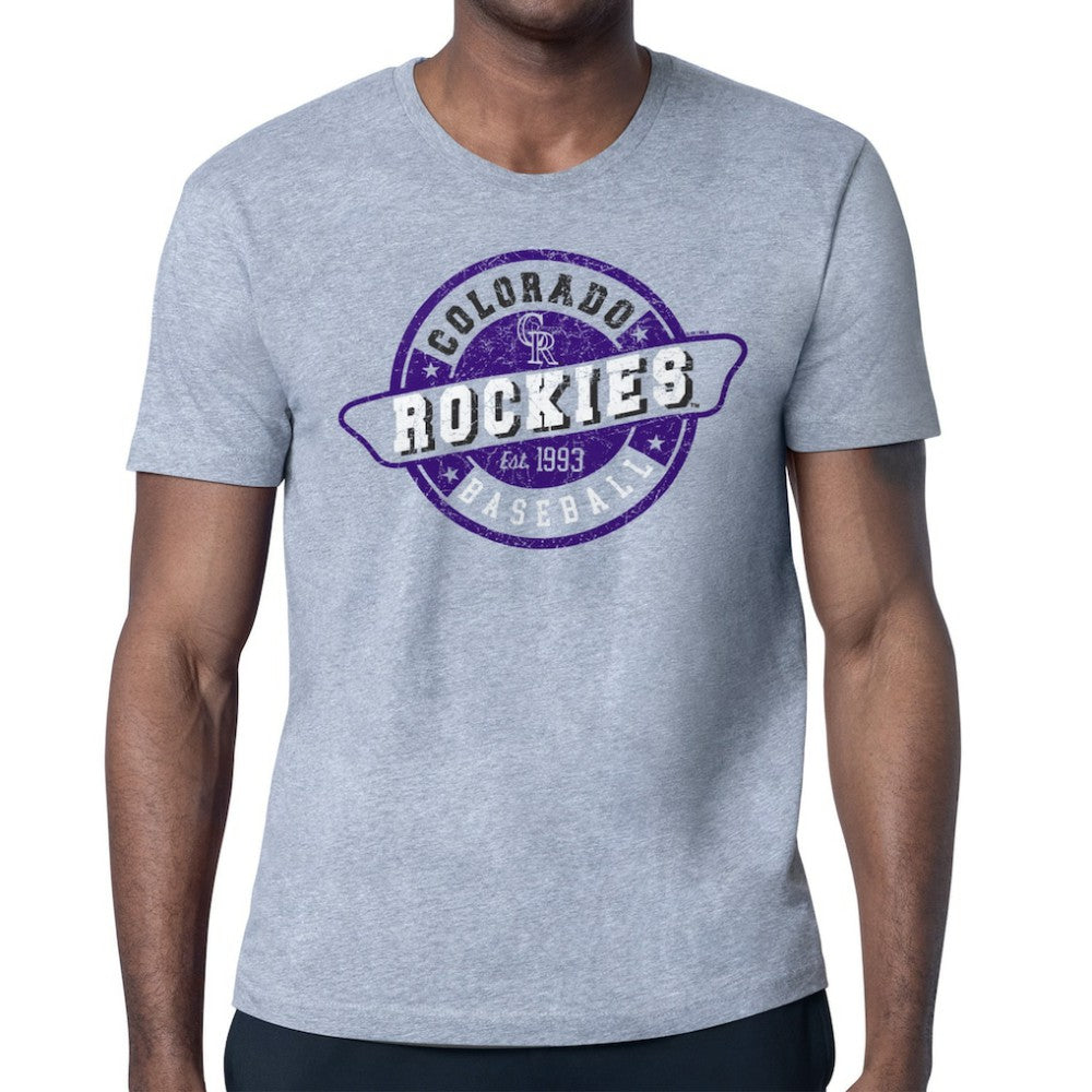 Colorado Rockies Starter Route 66 Team Logo T-Shirt - MLB