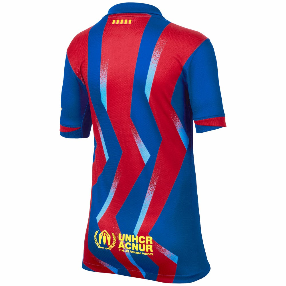 Barcelona Youth 2025/26 Fourth Replica Jersey Blue | Nike Online