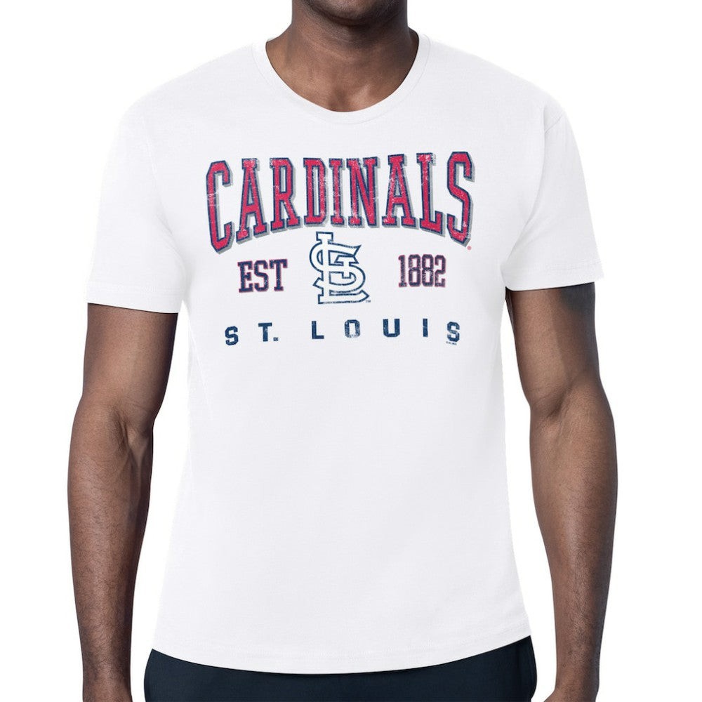 St. Louis Cardinals Starter Distressed Logo T-Shirt - MLB