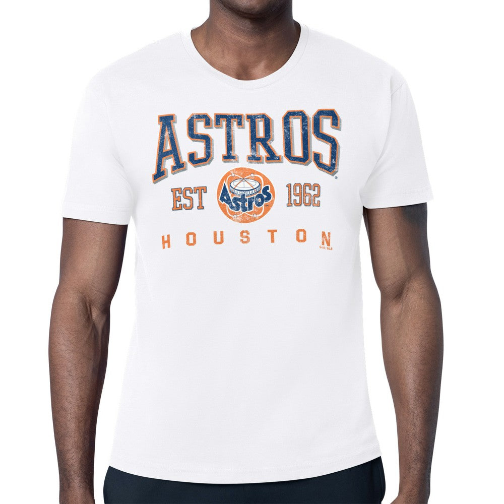 Houston Astros Starter Distressed Logo T-Shirt - MLB