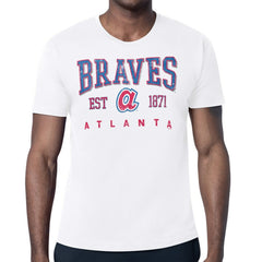 Atlanta Braves Starter Distressed Logo T-Shirt - MLB