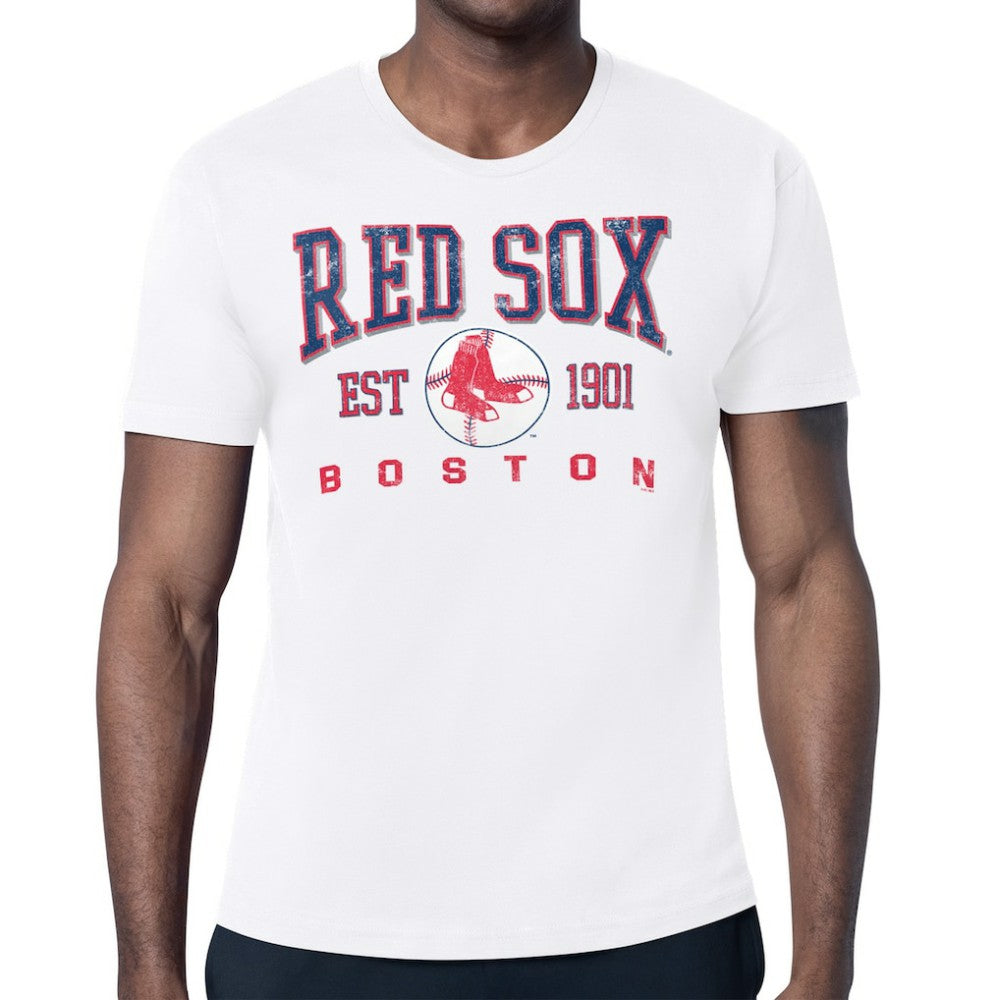 Boston Red Sox Starter Distressed Logo T-Shirt - MLB