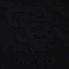 San Francisco Giants Mitchell & Ness Women's Cooperstown Collection Phantom Cropped T-Shirt - MLB