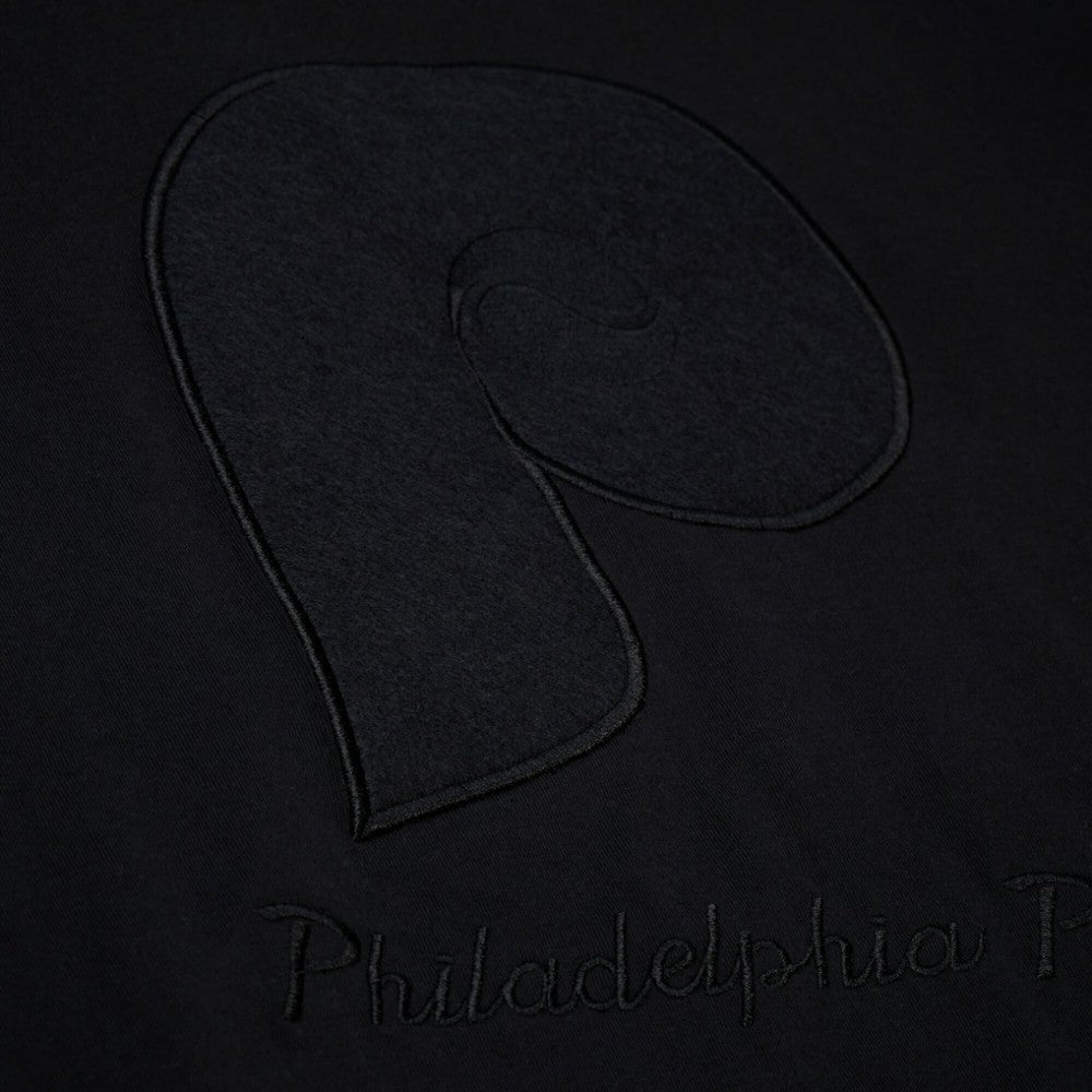 Philadelphia Phillies Mitchell & Ness Women's Cooperstown Collection Phantom Cropped T-Shirt - MLB
