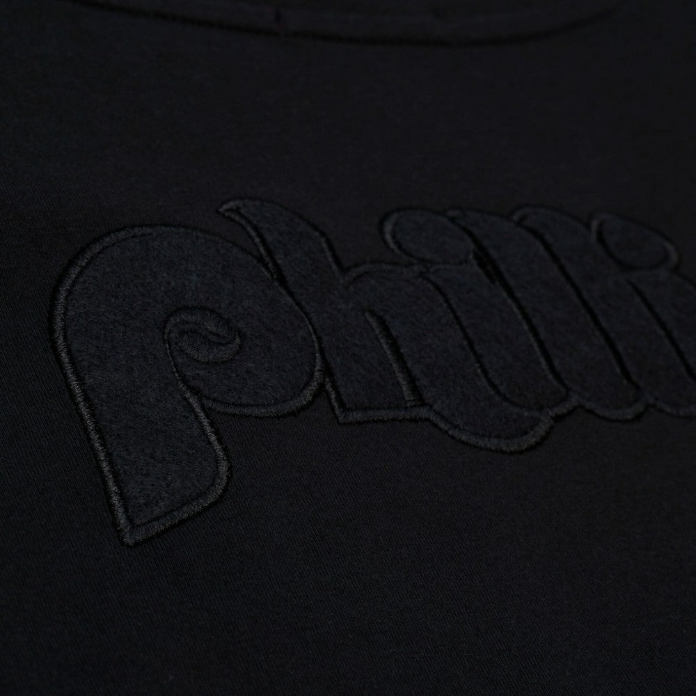 Philadelphia Phillies Mitchell & Ness Women's Cooperstown Collection Phantom Cropped T-Shirt - MLB