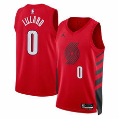 Damian Lillard Portland Trail Blazers Jordan Brand Unisex Swingman Jersey Red Statement Edition - NBA