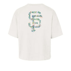 San Francisco Giants '47 Women's Full Bloom Cropped T-Shirt - MLB