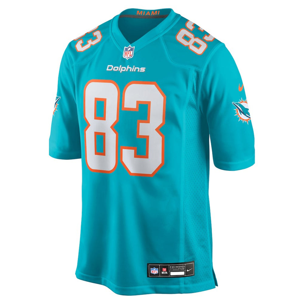 Darren Waller Miami Dolphins Team Game Jersey Aqua | Nike for Sale