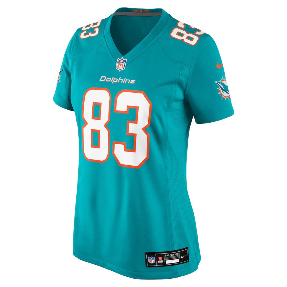 Darren Waller Miami Dolphins Women's Team Game Jersey Aqua | Nike for Sale
