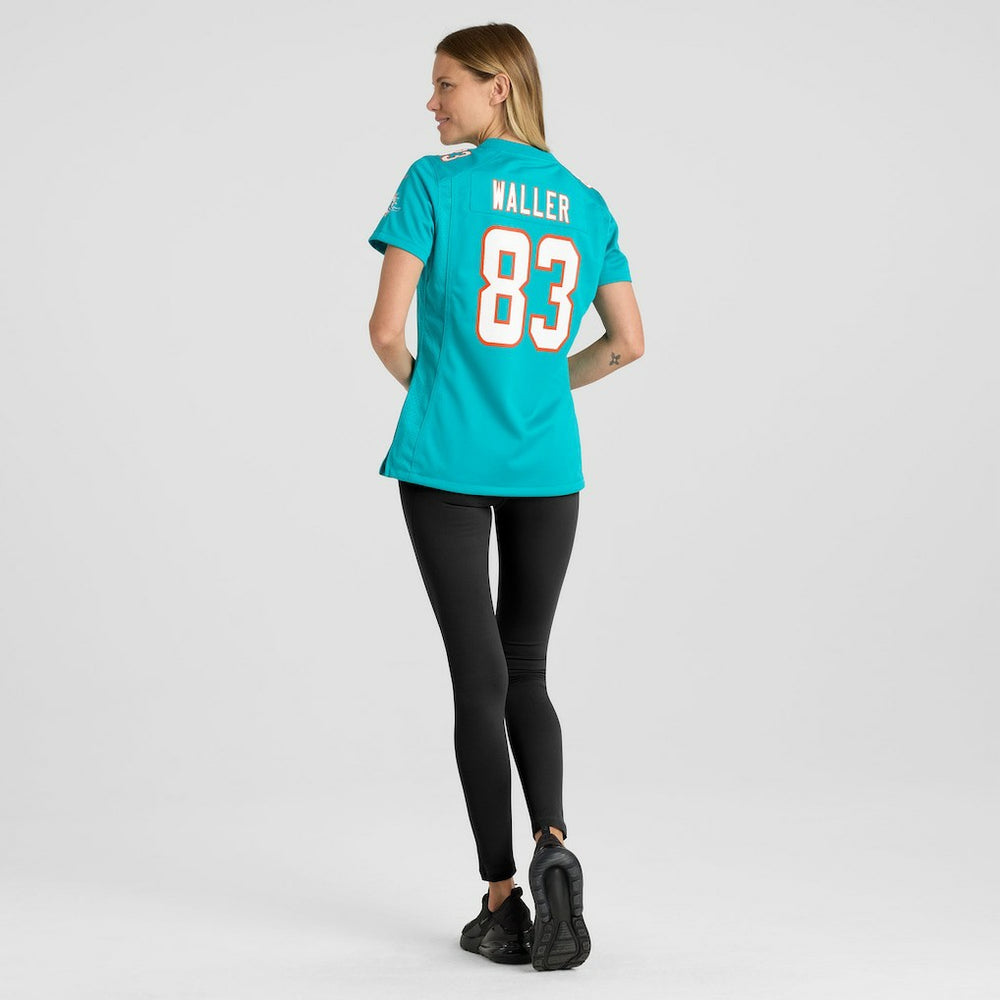 Darren Waller Miami Dolphins Women's Team Game Jersey Aqua | Nike for Sale