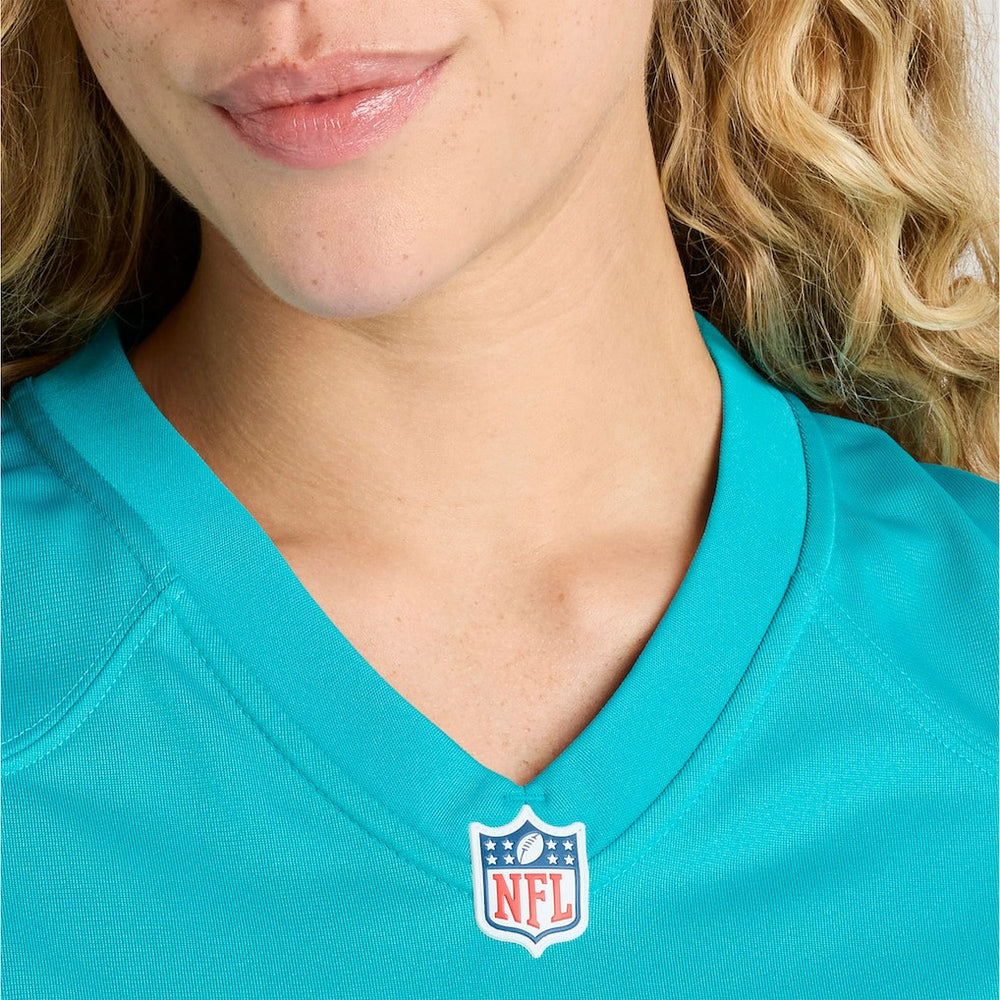 Darren Waller Miami Dolphins Women's Team Game Jersey Aqua | Nike for Sale