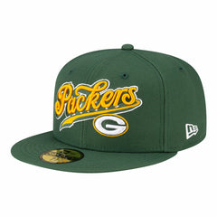 Green Bay Packers New Era Born x Raised 59FIFTY Fitted Hat Green | NFL