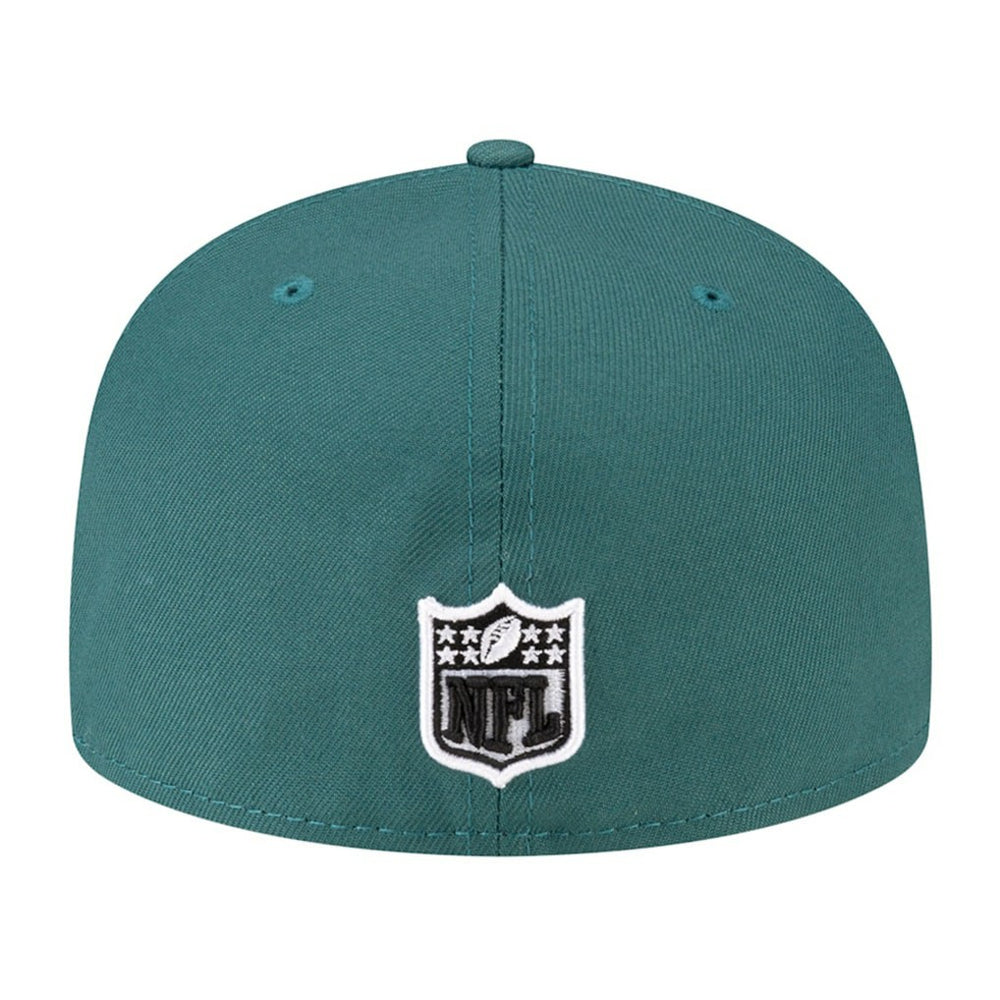 Philadelphia Eagles New Era Born x Raised 59FIFTY Fitted Hat Midnight Green | NFL