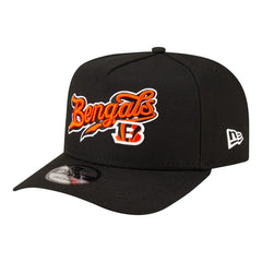 Cincinnati Bengals New Era Born x Raised A-Frame 9FIFTY Snapback Hat Black | NFL