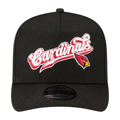 Arizona Cardinals New Era Born x Raised A-Frame 9FIFTY Snapback Hat Black | NFL