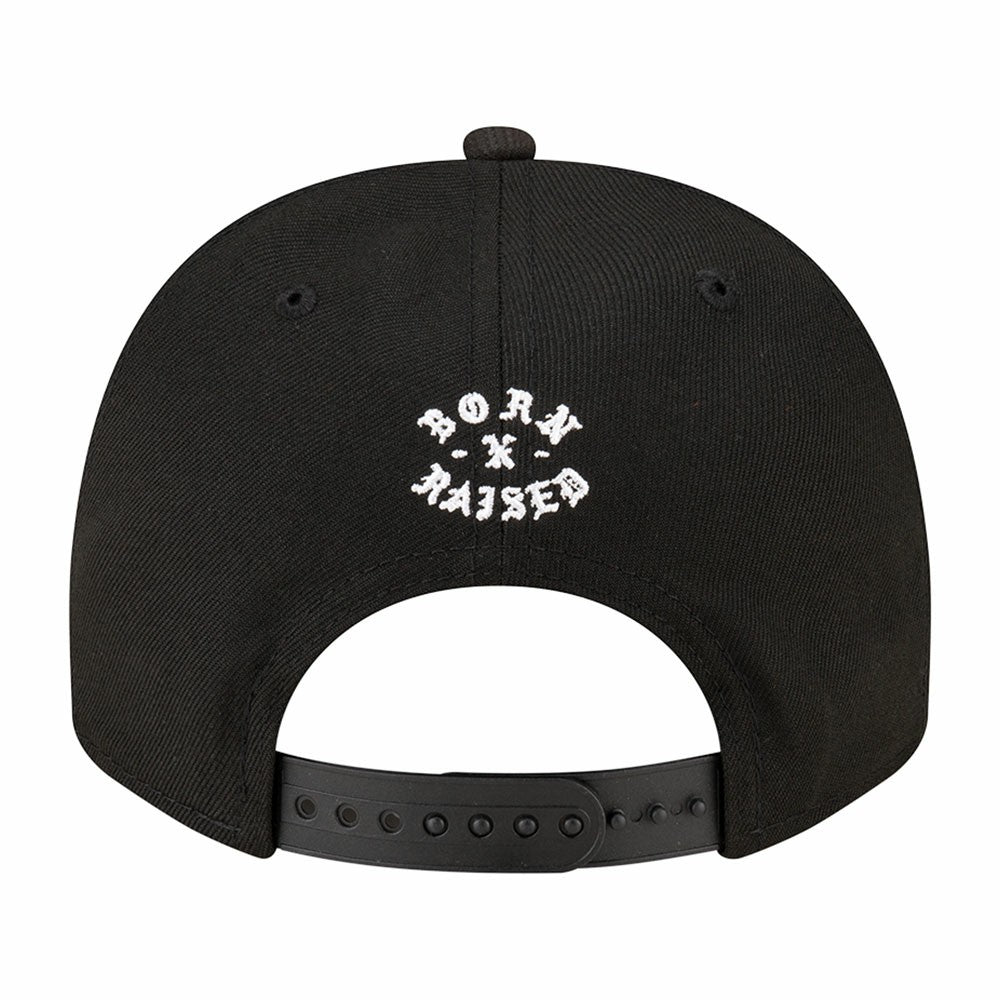 New York Jets New Era Born x Raised A-Frame 9FIFTY Snapback Hat Black | NFL