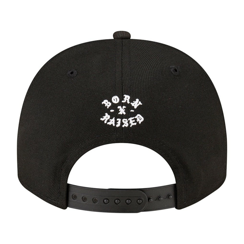 New Orleans Saints New Era Born x Raised A-Frame 9FIFTY Snapback Hat Black | NFL