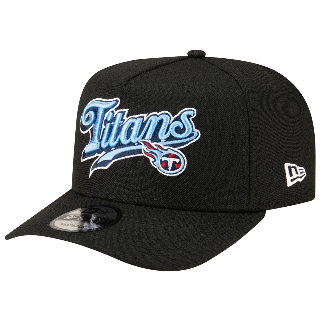 Tennessee Titans New Era Born x Raised A-Frame 9FIFTY Snapback Hat Black | NFL