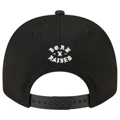 Tennessee Titans New Era Born x Raised A-Frame 9FIFTY Snapback Hat Black | NFL