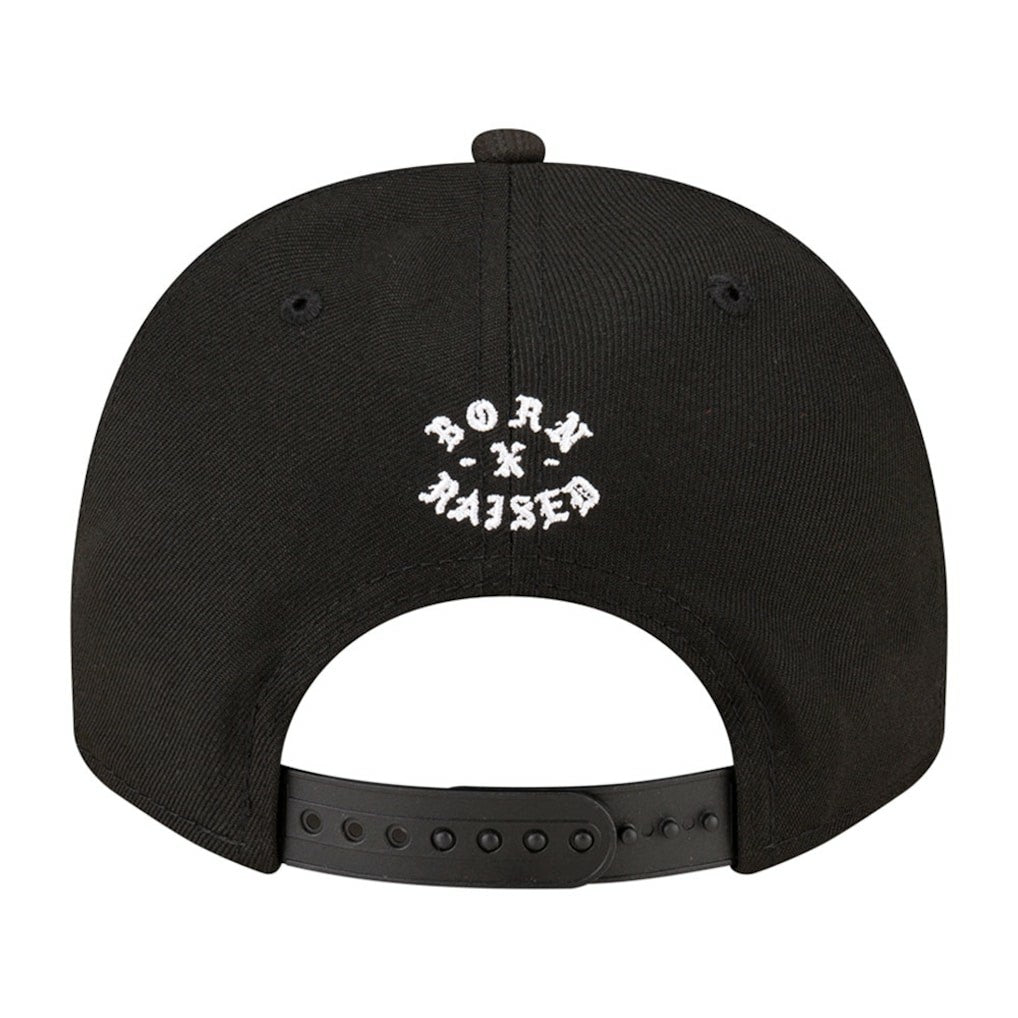 Cleveland Browns New Era Born x Raised A-Frame 9FIFTY Snapback Hat Black | NFL