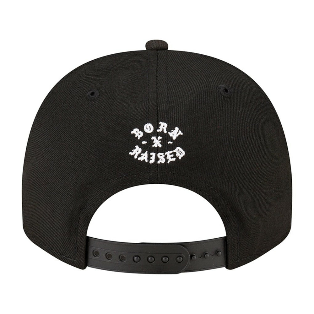 Cleveland Browns New Era Born x Raised A-Frame 9FIFTY Snapback Hat Black | NFL