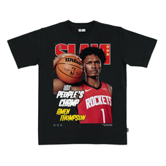 Amen Thompson Houston Rockets SLAM Unisex Cover T-Shirt Black - NBA