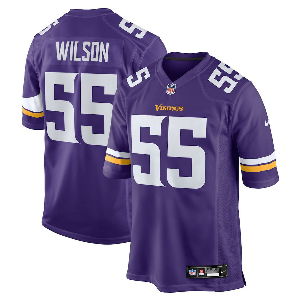 Eric Wilson Minnesota Vikings Team Game Jersey Purple | Nike for Sale