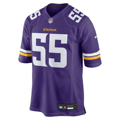 Eric Wilson Minnesota Vikings Team Game Jersey Purple | Nike for Sale