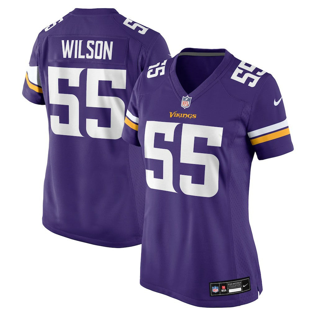 Eric Wilson Minnesota Vikings Women's Team Game Jersey Purple | Nike for Sale