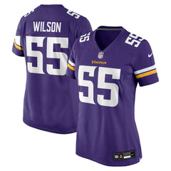 Eric Wilson Minnesota Vikings Women's Team Game Jersey Purple | Nike for Sale
