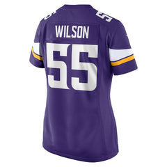 Eric Wilson Minnesota Vikings Women's Team Game Jersey Purple | Nike for Sale
