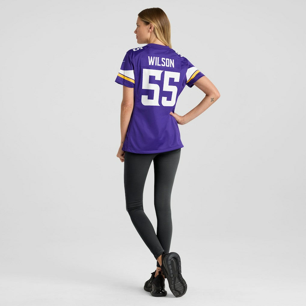 Eric Wilson Minnesota Vikings Women's Team Game Jersey Purple | Nike for Sale