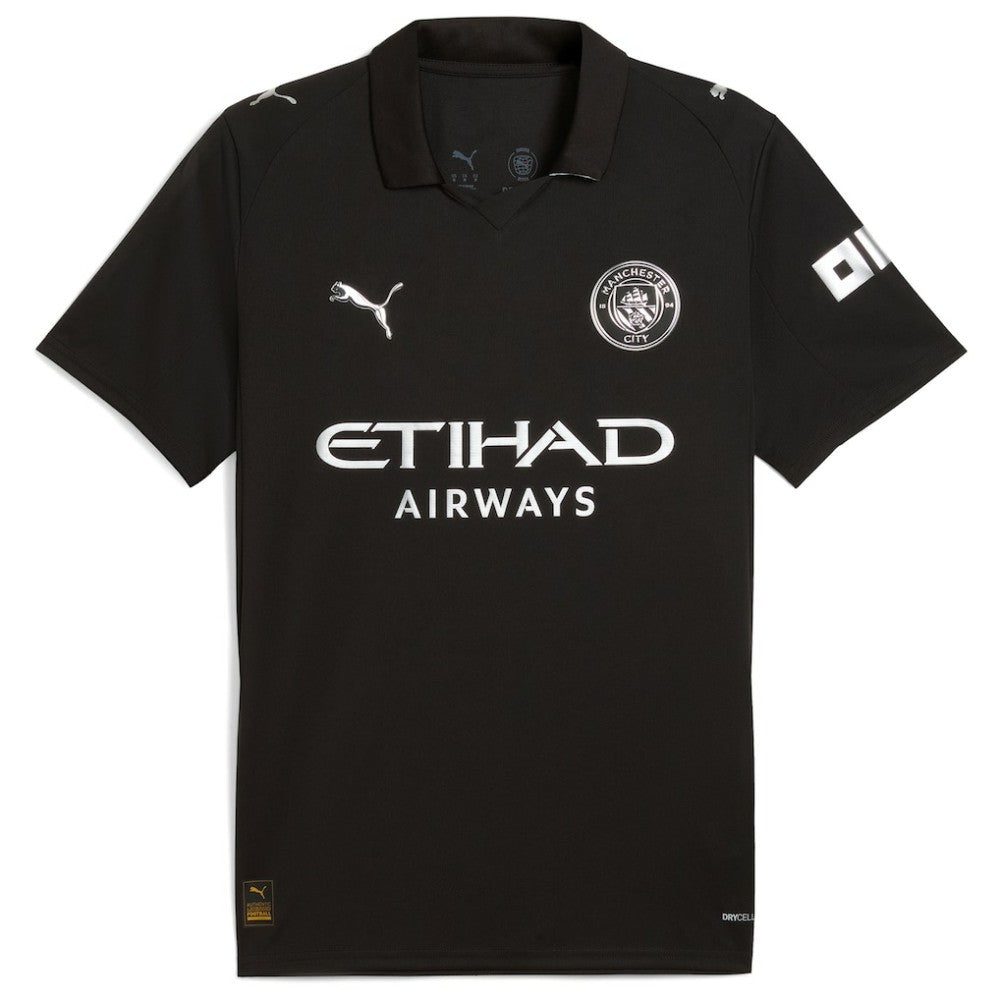 Erling Haaland Manchester City 2025/26 Away Replica Player Jersey Black | Puma cheap