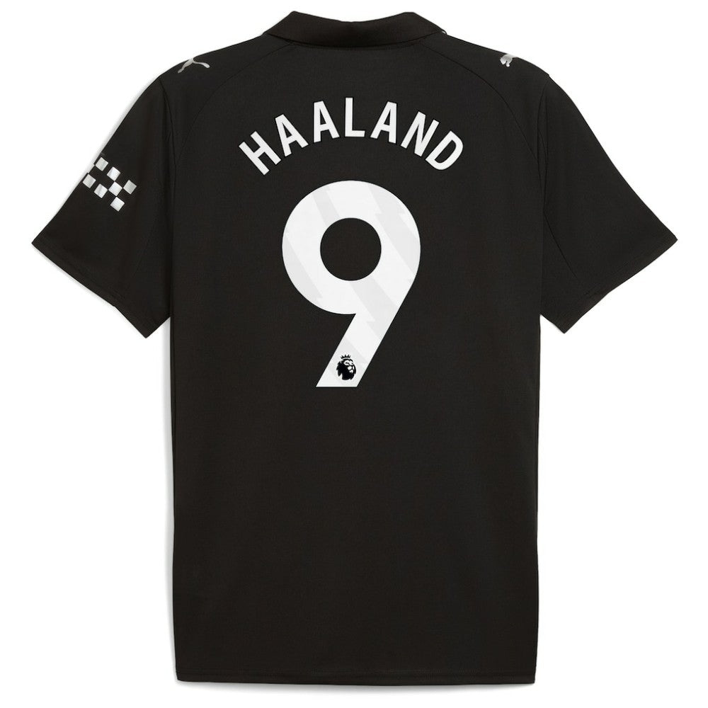 Erling Haaland Manchester City 2025/26 Away Replica Player Jersey Black | Puma cheap