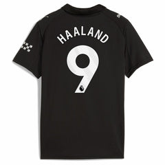 Erling Haaland Manchester City Youth 2025/26 Away Replica Player Jersey Black | Puma discount